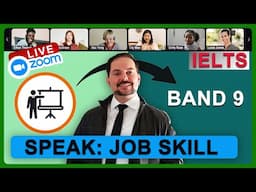 IELTS Live Class - Speaking Job Training