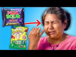 Mexican Moms try the most EXTREME Sour Candy