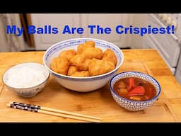 How To Make Crispy Sweet & Sour Chicken Balls At Home