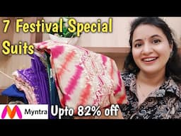 FESTIVAL SPECIAL Beautiful Kurta Sets at 82% off From MYNTRA / MYNTRA Suit Sets Haul /Neema's Corner