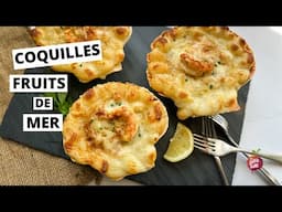 COQUILLES FRUITS DE MER 🦐 Coquille Saint-Jacques recette maison