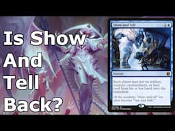 FOUR SHOW AND TELL IN THE TOP 16?!  Sneak and Show (Legacy MTG)