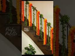 Diwali Decorations for Staircase #shorts #diwali