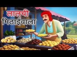 लालची मिठाईवाला | LALCHI MITHAIWALA | HINDI KAHANIYA | HINDI STORIES | HINDI KAHANI | MORAL STORIES