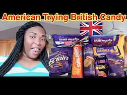 American Tries British Chocolates / Candy  for the First  Time!