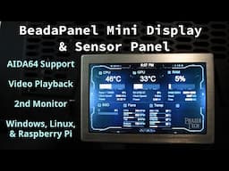 BeadaPanel - Premium Mini Display & Sensor Panel For Windows & Linux!