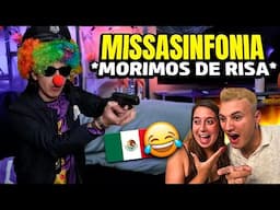 🇪🇸 REACCIÓN a MISSASINFONIA 🇲🇽 EL PEOR PROGRAMA DE BROMAS DEL MUNDO 😂 **morimos de risa**