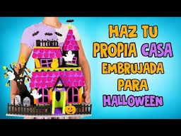 Casa embrujada de bricolaje para Halloween 👻🏚️🎃