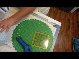 Cutting my Squares for Quilting ASMR   No Talking!