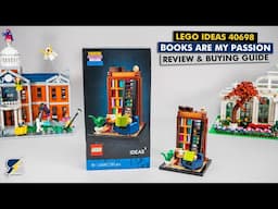 LEGO Ideas 40698 Books Are My Passion GWP detailed review and buying guide