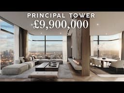 Inside The Re-imagined £9,900,000 Principal Tower Penthouse | Apartment Tour | Property London