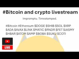 #Bitcoin & Crypto (Timestamped!)