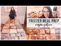 FREEZER MEAL PREP Organization Tips & Hacks