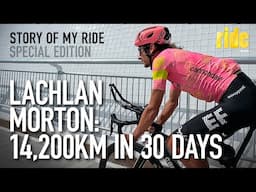 Story of my ride with Lachlan Morton near the end of his 14,200km lap of Australia (Sydney arrival)