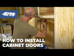 How to Install Cabinet Doors