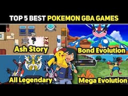 Top 5 Best Pokemon Gba Games For You | Best Pokemon Games In 2024 | Hindi |