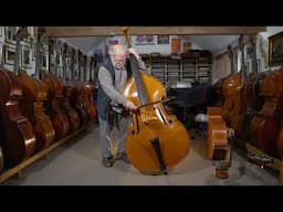 *SOLD* E. M. Pöllmann, Mittenwald, 1974 Double Bass: played by Thomas Martin *SOLD*