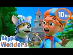 My Best Friend and Me | Blippi Learns Something New | Learning Videos for Kids 🔵🟠