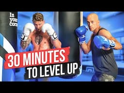 30 Minute Level Up Heavy Bag HIIT