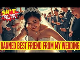 I had to kick my best friend out of my wedding AITA?!