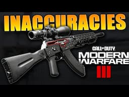 Every Weapon Inaccuracy in Call of Duty Modern Warfare III