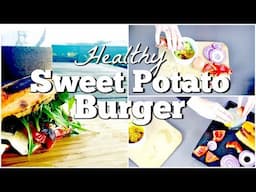 SWEET POTATO BURGER | Healthy lunch idea