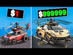 $1 to $1,000,000 Helicopter Car in GTA 5