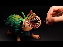 How to Make YARNABY from Poppy Playtime Chapter 4 Trailer - Polymer Clay TImelapse