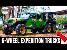 Best 6-Wheel Expedition Vehicles and Extreme 6x6 Overlanding Trucks