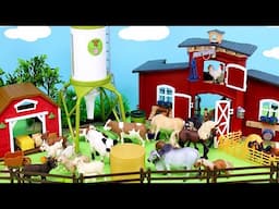 Building Farm for Barnyard Animal Figurines