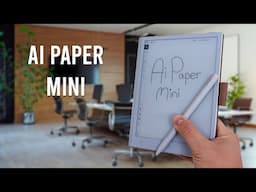 Viwoods AI Paper MINI - A Tablet That Feels Like Real Paper!