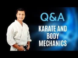 Q&A session to know more about Karate and body mechanics