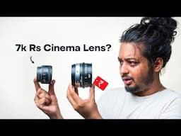 I Found a Way to change Any Cheap Lens to CINEMA Lens.