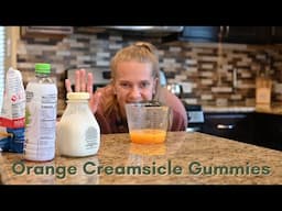 Nourishing Snack | Orange Creamsicle Gummies | Gelatin Gummies