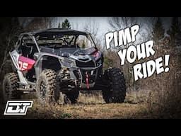 Can Am Maverick X3 DS Rock Crawling Accessory Load-Out!