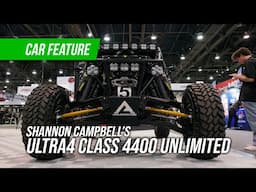 Shannon Campbell’s Ultra4 Race Car at SEMA 2024