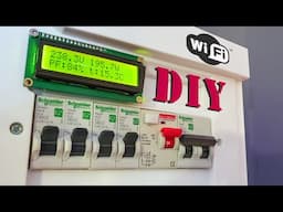 DIY Smart Distribution Board with Wi-Fi | IoT Arduino Project