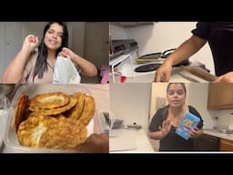 Snack for Potluck Party | Cleaning & Organising things | Preeti Pranav