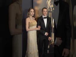 #AngelinaJolie and #KnoxJoliePitt arrive to the #GovernorsAwards. #shorts