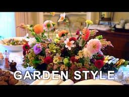 How To Create A Garden Flower Centerpiece