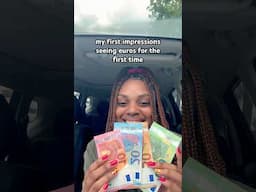 I can’t believe this! #europe #spain #money #firstimpressions #travel #reactionvideo