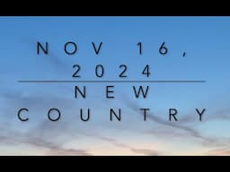 New Country Music (Nov 16, 2024)