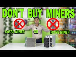 The Reality of Home Miners, Kaspa miners, and others  #realityshow #kaspamining #homeminer