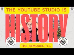 THE YOUTUBE STUDIO IS HISTORY... IT NEEDED TO HAPPEN