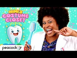 Brush Brush Brush Those Teeth! 🪥 Singing and Smiling at the Dentist! 🦷 | MIMI'S COSTUME CLOSET