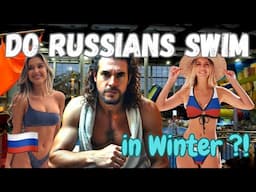 👀SEE MOSCOW'S Indoor Water Park 🌊with an AMERICAN🇺🇸in RUSSIA!!!🇷🇺Russians do WHAT in WINTER?!❄️🏖️💦