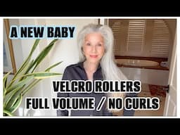 A NEW BABY | A VELCRO ROLLER SET MADE EASY | MY GO TO HAIR PRODUCTS #loveyourage