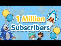 1 Million Subscribers!? | Sharky Shark