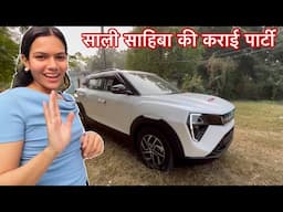 साली साहिबा ने चलायी जीजू की कार, निकली sunroof से बाहर 😍 !! Pawan Pahadi