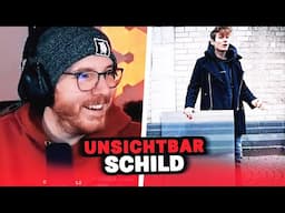 Unge REAGIERT auf Unsichtbarkeits-Schild 😲 ungespielt Reaktion